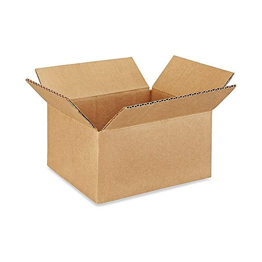 Shipping and Moving Box, 8"x6"x4", PK25