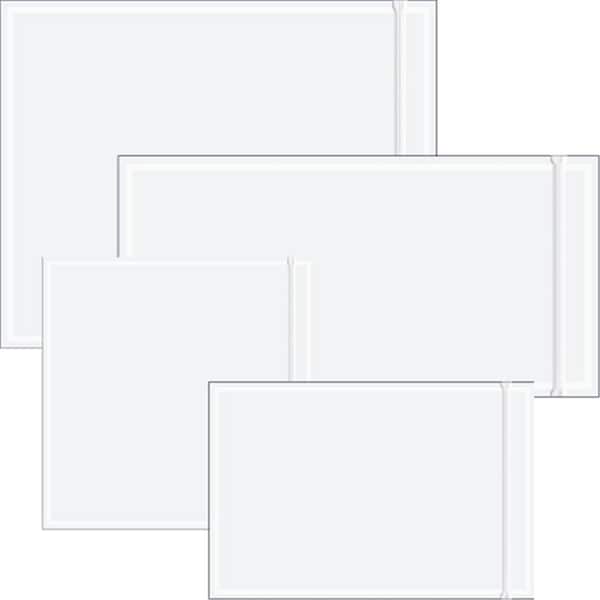 9 x 12 in. 2 Mil Poly Resealable Clear Face Document Envelopes