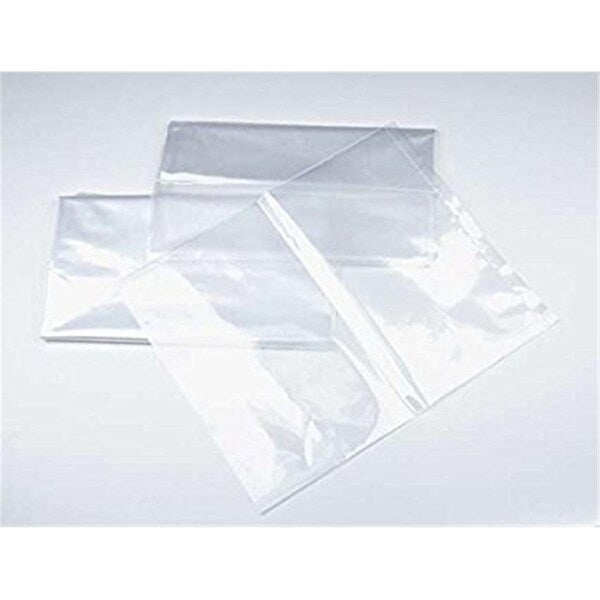 60 x 60 in. 15 Mil Flat Poly Bags; Clear