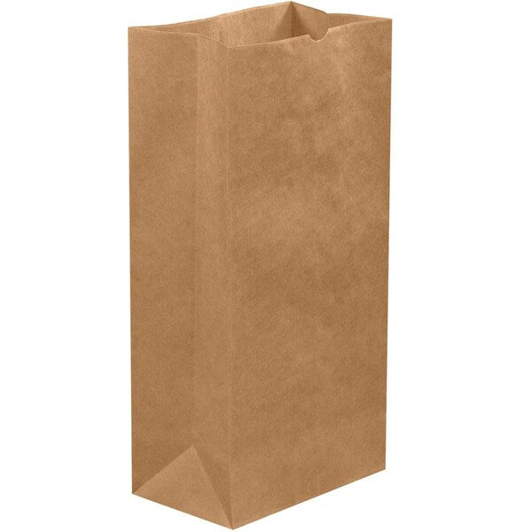 Kraft Hardware Bags - 8.25 x 5.25 x 18 in.