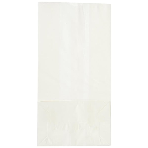 Duro 51004 CPC 4 lbs Grocery Bag; White - Case of 500