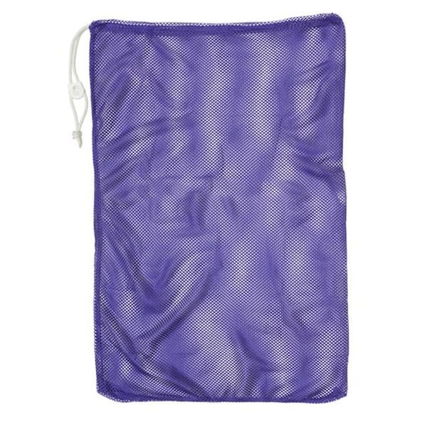 12 x 18 in. Mesh Equipment Bag; Purple