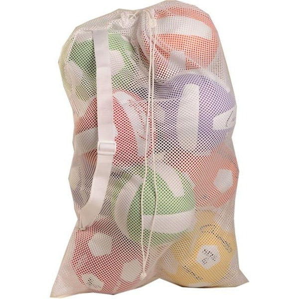 24 x 48 in. Mesh Equipment Bag; White