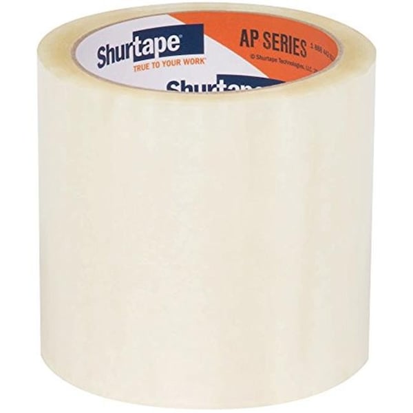 Shurtape Technologies 230970 Ap 015 Clr-96 mm 4 in. x 72 yards Acrylic Packaging Tape Roll