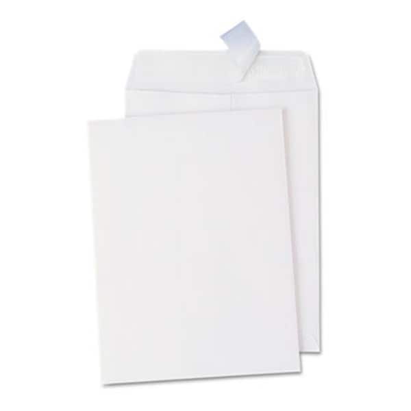 Universal 40100 Pull & Seal Catalog Envelope; 9 x 12; White; 100-Box