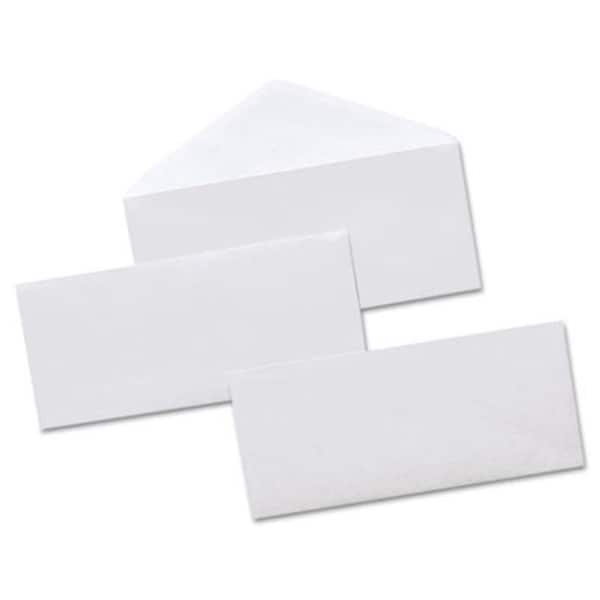 Security Tinted Business Envelope; V-Flap; No.10; White; 500-Box