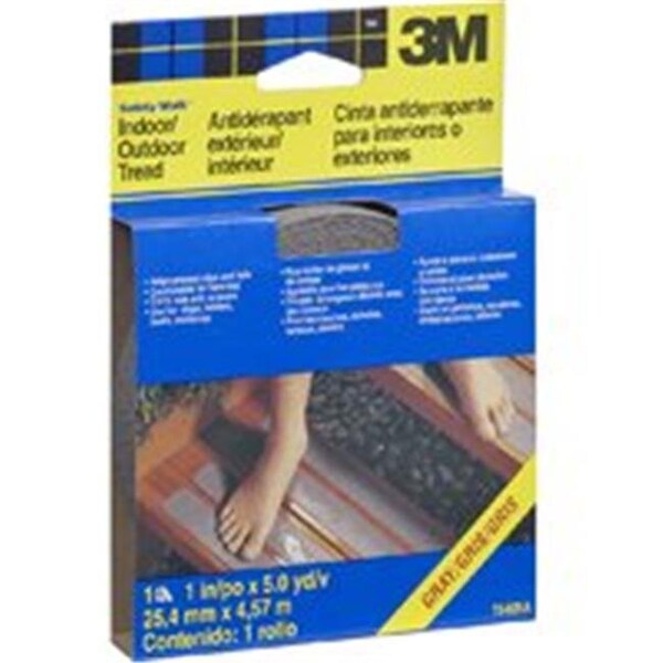 3M 7646 Grey Nonskid Tape 1 x 180 in.