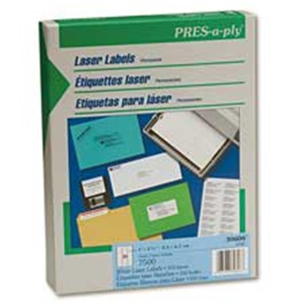 Consumer Products Laser Labels- Shipping- 2in.x4in.- White