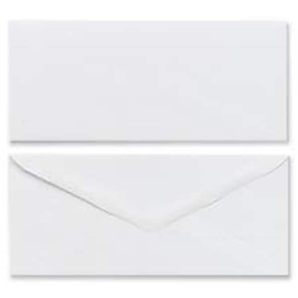 Plain Envelopes; Gummed; No 6.75; 100-BX; White