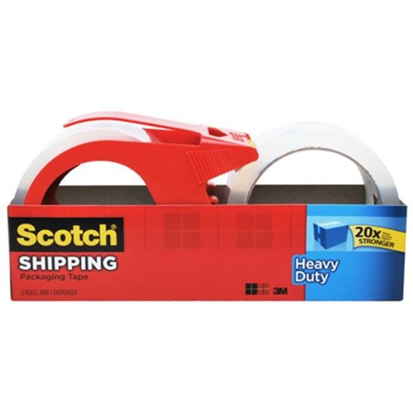 3M Company 3850-2-1RD 1.88 in. X 54.6 yd.; Heavy Duty Shipping Packaging Tape