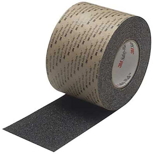 Anti-Slip Tread, Black, 6 in x 2 ft., PK25