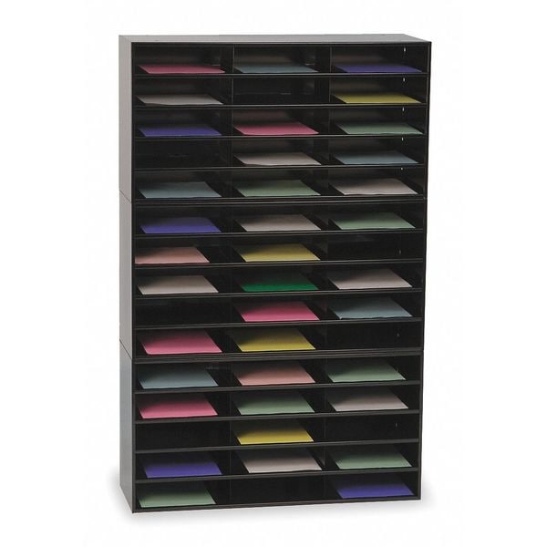 Literature Rack, Compartment 15, Blk