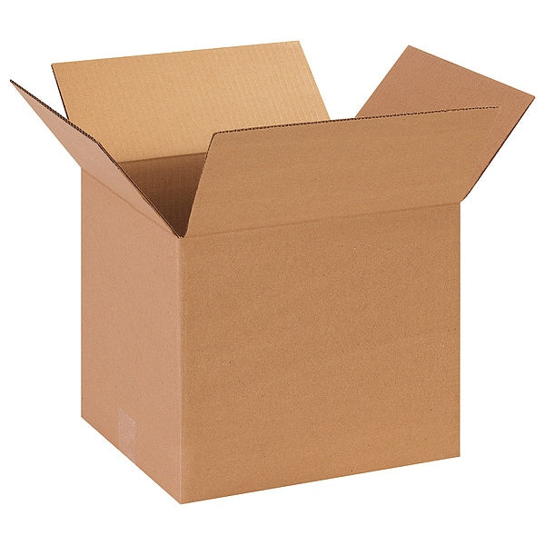 Corrugated Boxes, 13" x 11" x 11", Kraft, 25/Bundle