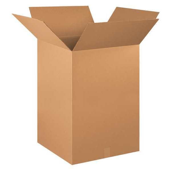 Corrugated Boxes, 22" x 22" x 30", Kraft, 10/Bundle