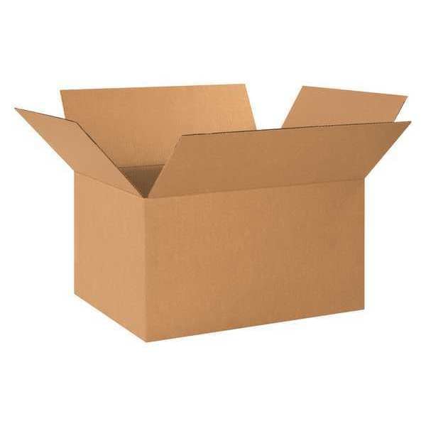 Corrugated Boxes, 24" x 17" x 12", Kraft, 15/Bundle