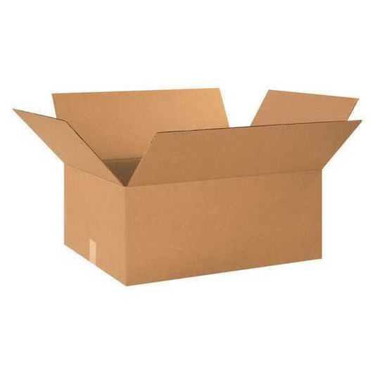 Corrugated Boxes, 26" x 18" x 10", Kraft, 15/Bundle