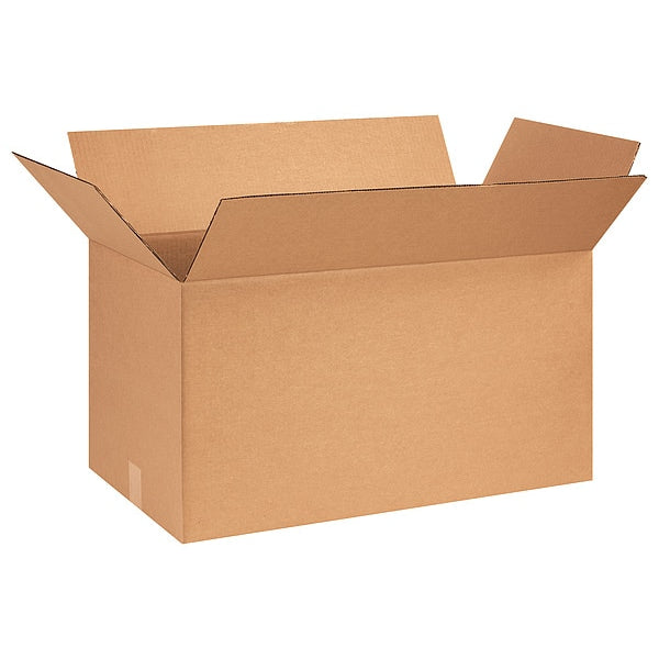 Corrugated Boxes, 28" x 14" x 14", Kraft, 20/Bundle