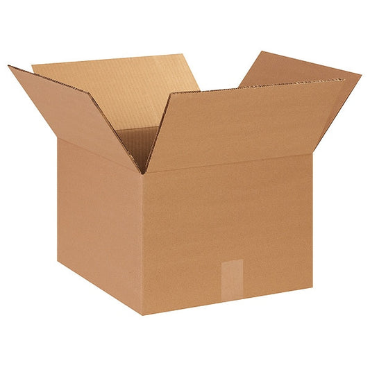 Double Wall Boxes, 14" x 14" x 10", Kraft, 15/Bundle