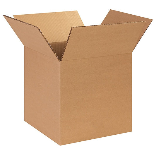 Heavy-Duty Boxes, 14" x 14" x 14", Kraft, 25/Bundle