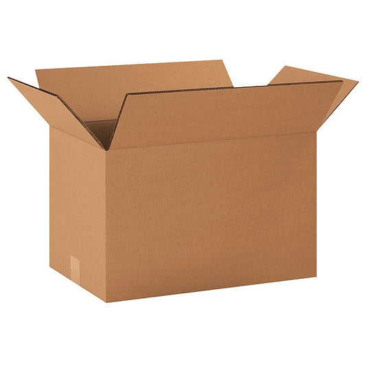 Double Wall Boxes, 20" x 12" x 12", Kraft, 15/Bundle