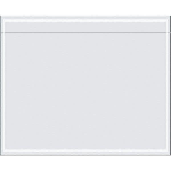 Tape Logic® "Clear Face" Document Envelopes, 5 1/2" x 4 1/2", Clear, 1000/Case