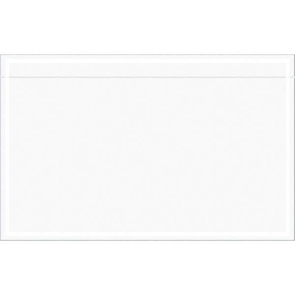 Tape Logic® "Clear Face" Document Envelopes, 9 1/2" x 6", Clear, 1000/Case