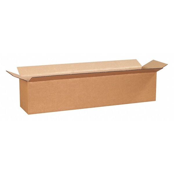 Long Corrugated Boxes, 28" x 4" x 4", Kraft, 25/Bundle