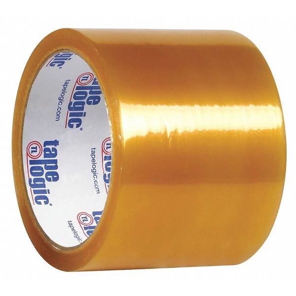 Tape Logic® #53 PVC Natural Rubber Tape, 2.1 Mil, 3" x 55 yds., Clear, 24/Case