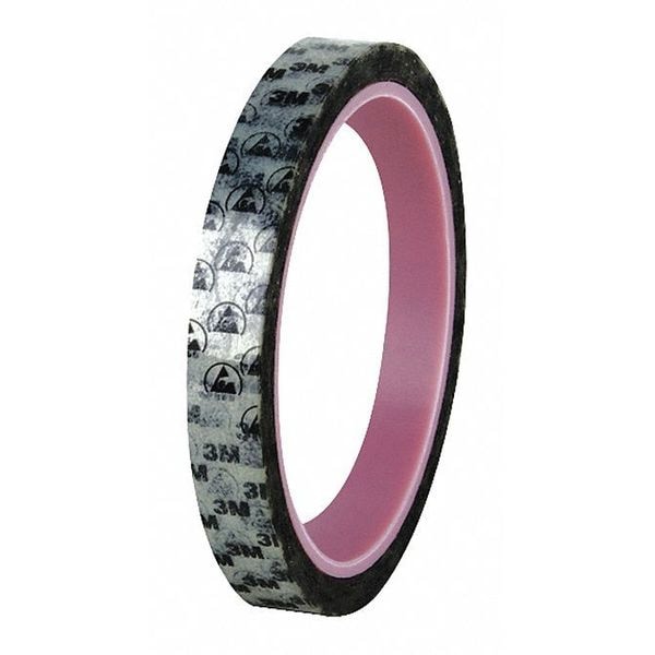 3M™ 40PR Anti-Static Printed Tape, 2.2 Mil, 1/2" x 72 yds., Printed, 1/Case