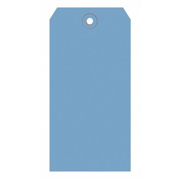 Shipping Tags, 13 Pt., 8" x 4", Dark Blue 500/Case