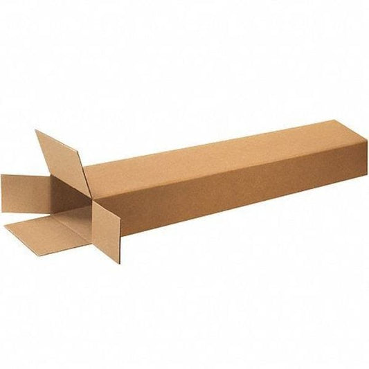 Side Loading Boxes, 8" x 4" x 46", Kraft, 15/Bundle