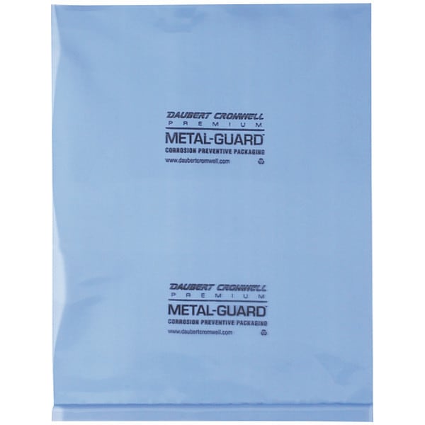 VCI Poly Bags, 20" x 20", 4 mil, Blue, None, 250 PK
