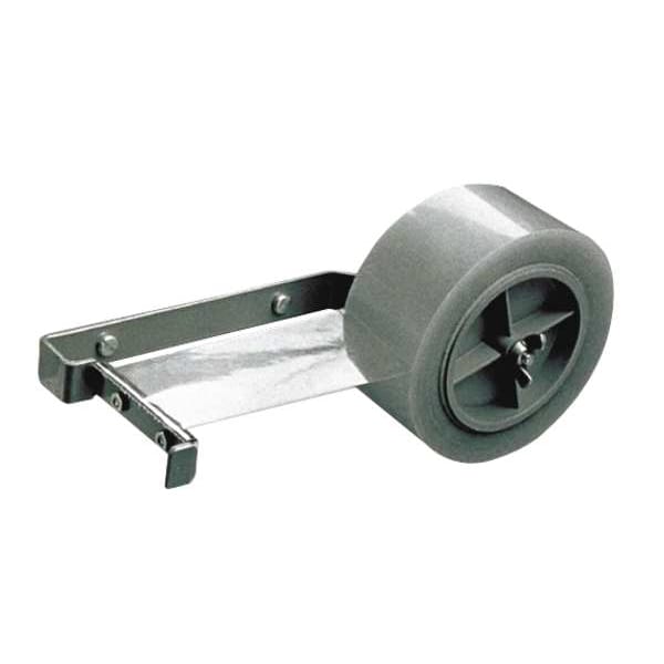 Tabletop Tape Dispenser, 48 mm 2 in Max. Tape Width. 11 in Tape Core Dia, Mountable, Metal, Gray