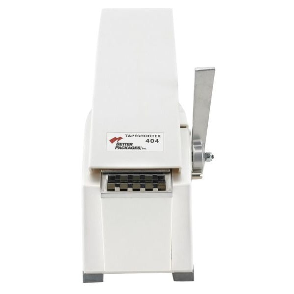 Tape Dispensing Machine, 1 1/2 in Max. Tape Width. 5 in Tape Core Dia, Plastic, White