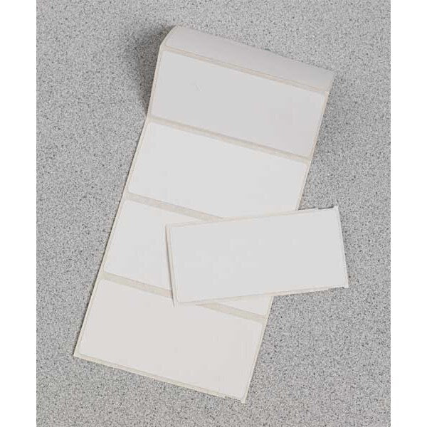 2-1/4" x 5" White Shipping Labels, Olefin Polymers, Pk1000