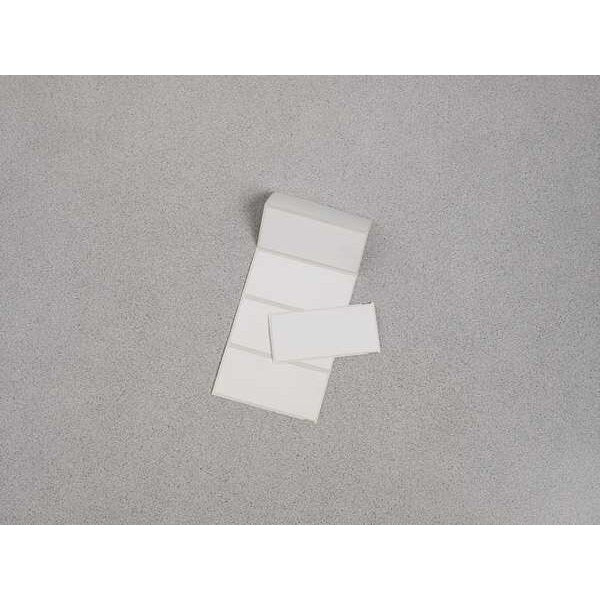 2-1/4" x 5" White Shipping Labels, Olefin Polymers, Pk1000