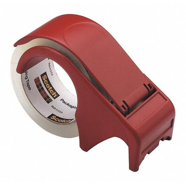 Dispenser, Tape, Pkg, Hand, Red