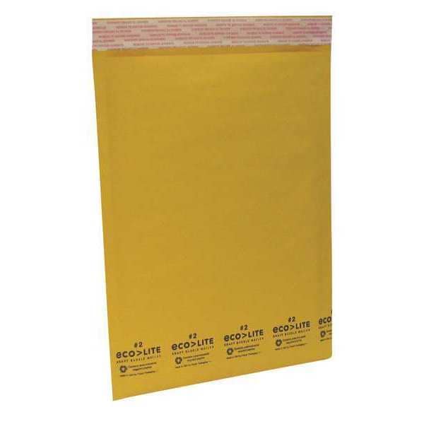 Mailer Envelope, Kraft, 12 in. L, PK100