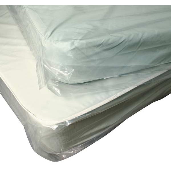 Mattress Bags, 59-1/2" x 33", 1.10 mil, Clear, None, 300 PK