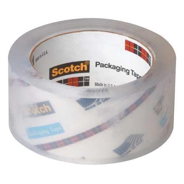 Packaging Tape, Heavy Duty, Clear, PK36