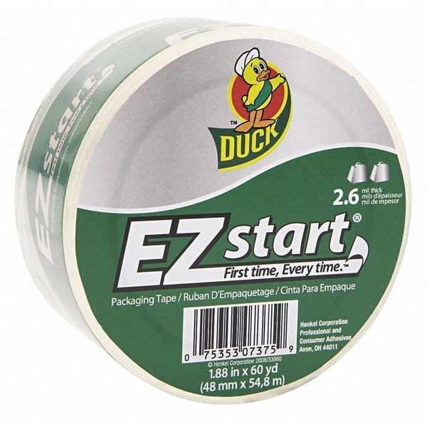 Carton Sealing Tape, 2 in. x 60 yd., Clear