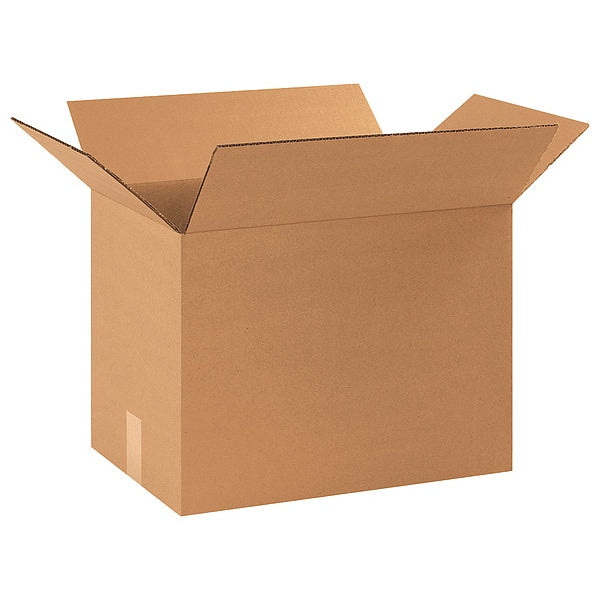 Corrugated Boxes, 17 1/4" x 11 1/4" x 14 1/4", Kraft, 20/Bundle
