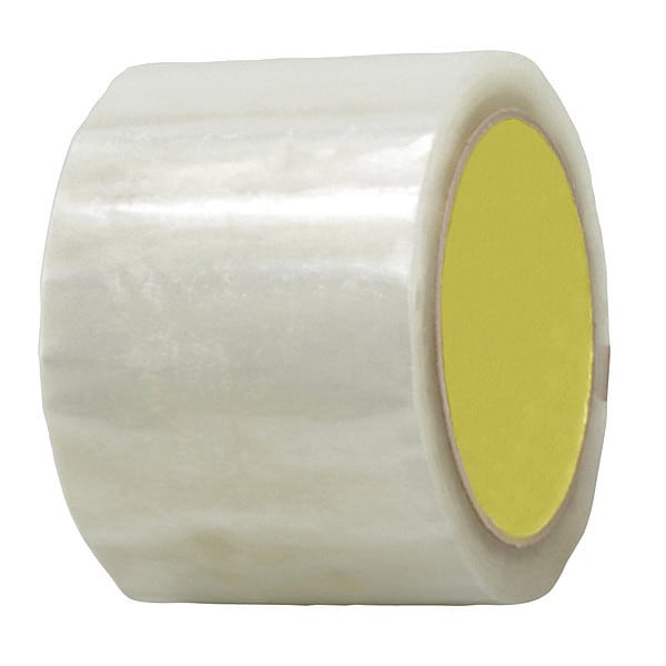 Carton Sealing Tape, 100m L, Clear, PK6