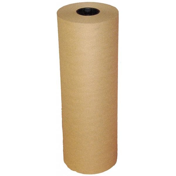 Natural Kraft Paper 36" x 1225 ft., 40 lb. Basis Weight
