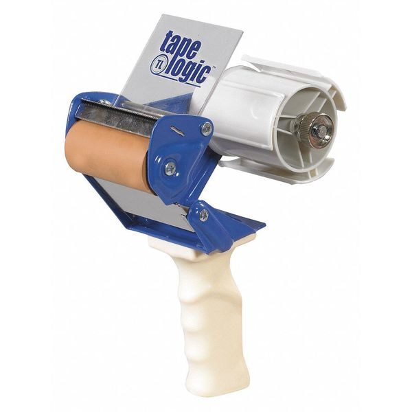 Tape Logic® Work Horse Carton Sealing Tape Dispenser, 3", Blue/White, 1/Each