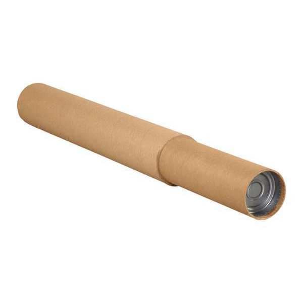 Adjustable Tubes, 3 1/4" x 24 - 44", Kraft, 25/Case