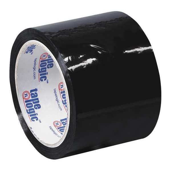 Tape Logic® Carton Sealing Tape, 2.2 Mil, 3" x 55 yds., Black, 6/Case