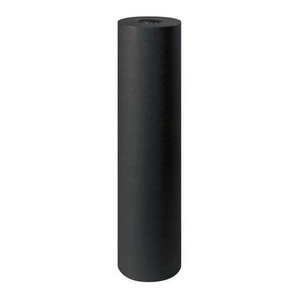 Colored Kraft Paper, 50#, 36", Black, 1/Roll