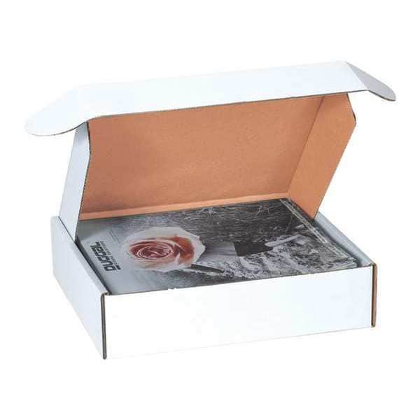 Deluxe Literature Mailers, 12" x 12" x 3", White, 50/Bundle