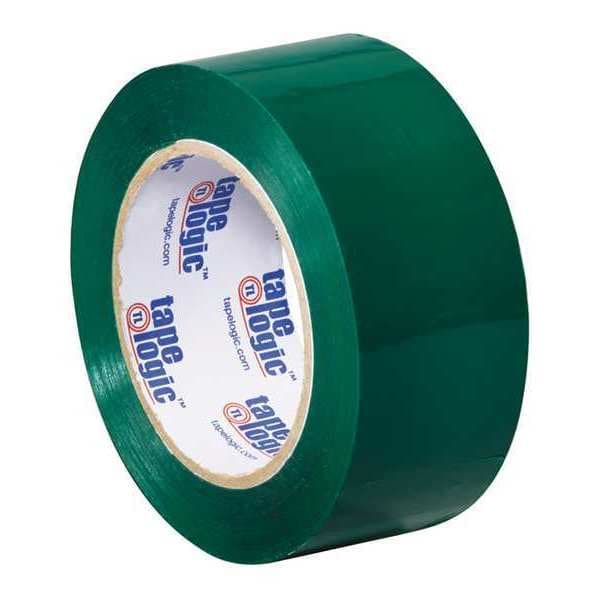 Tape Logic® Carton Sealing Tape, 2.2 Mil, 2" x 110 yds., Green, 6/Case